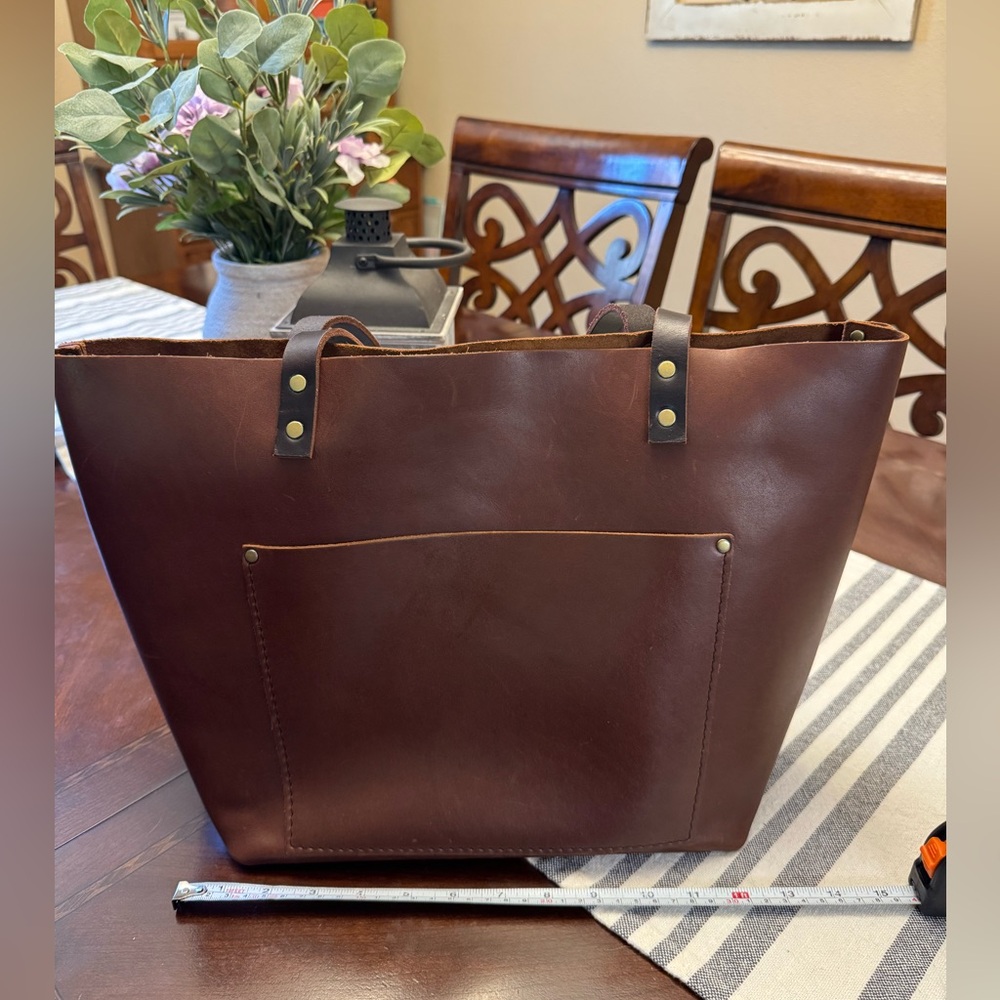 Portland Leather Brown Tote / Shoulder Bag